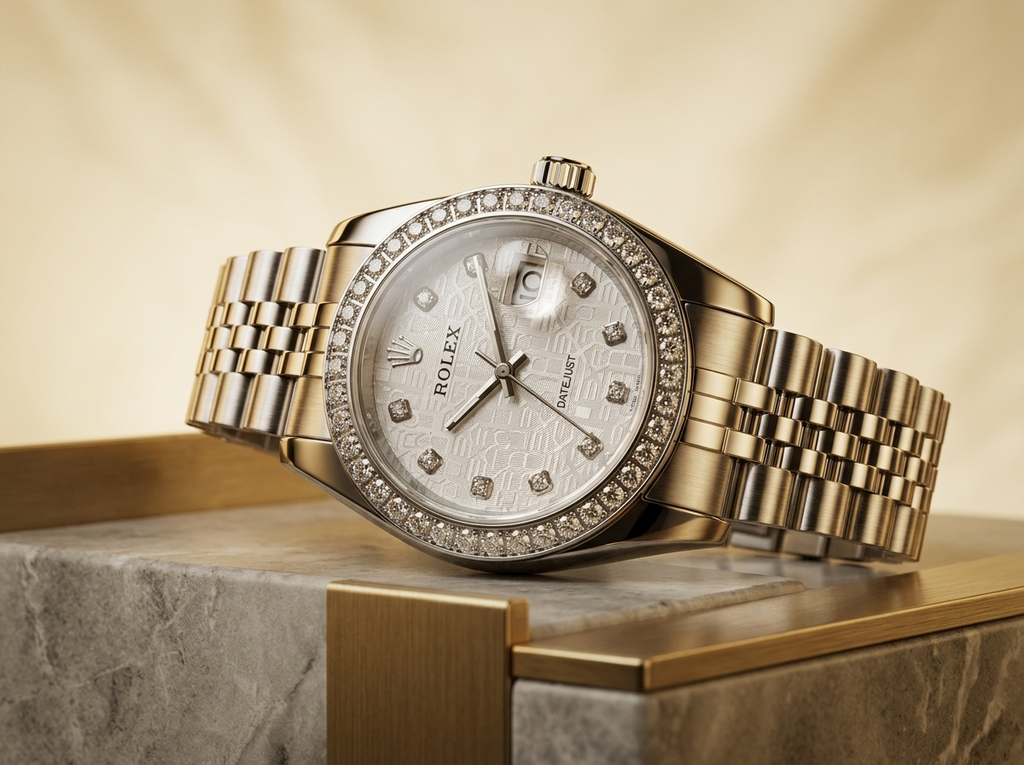 ROLEX DATEJUST 36 WHITE