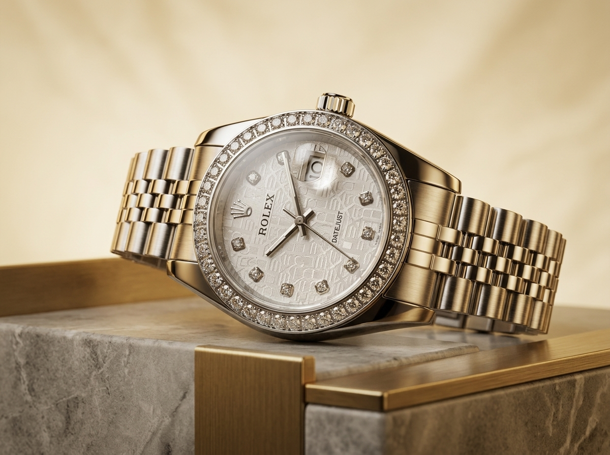 ROLEX DATEJUST 36 WHITE