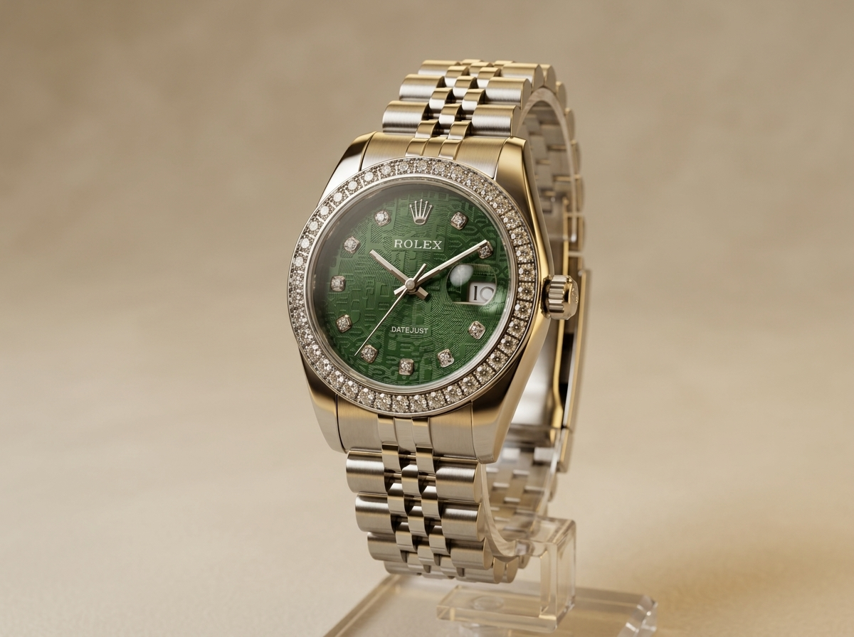 ROLEX DATEJUST 36 MINT GREEN