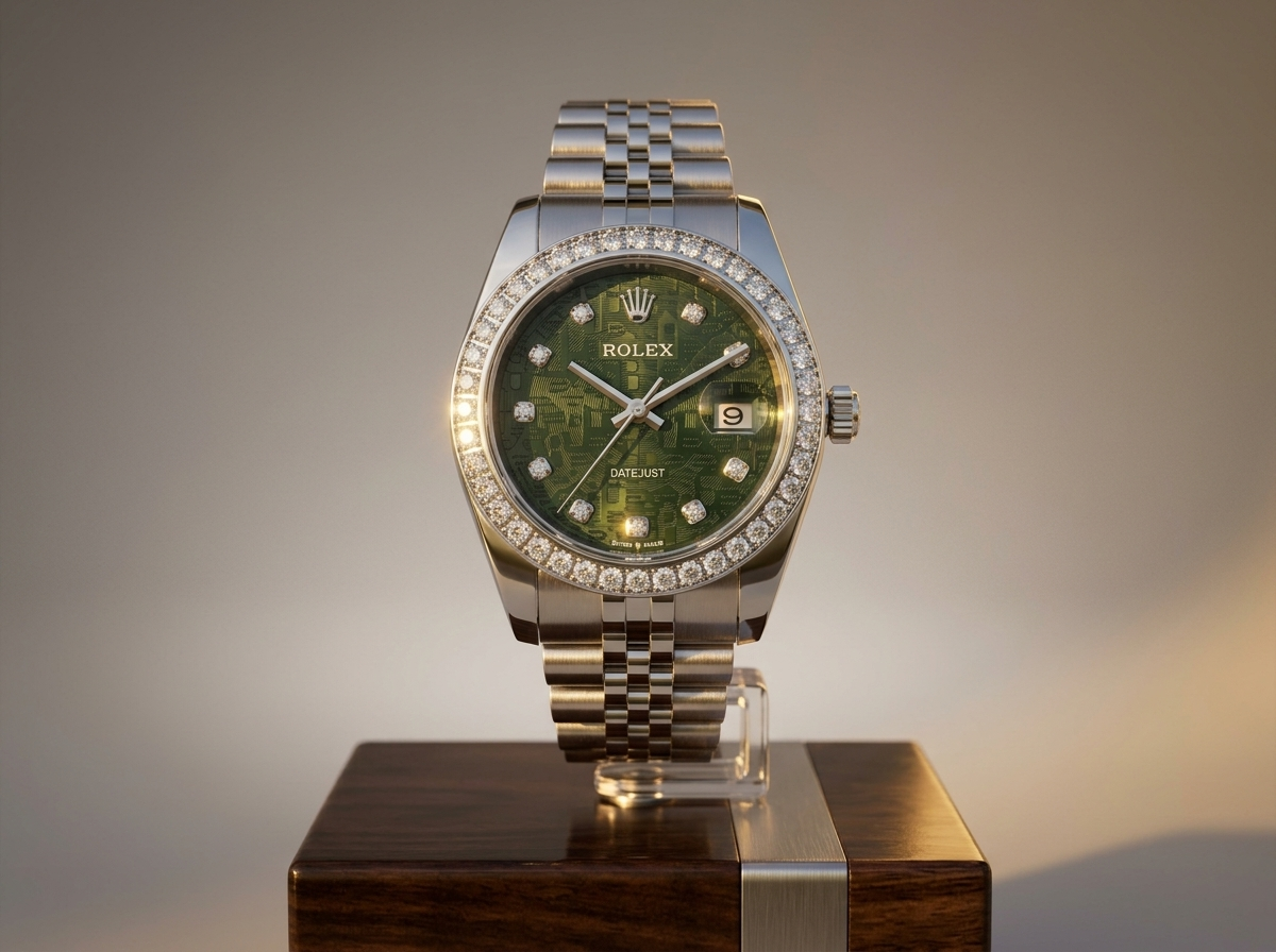 ROLEX DATEJUST 36 MINT GREEN
