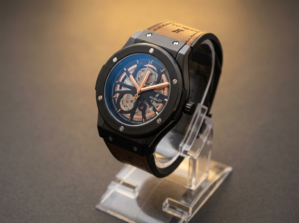 HUBLOT GENEVE BROWN